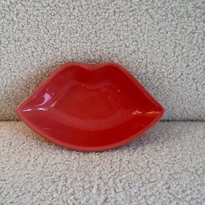NWT! Ceramic Lips Candy/Trinket Dish